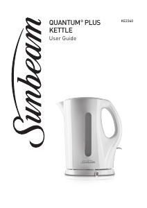 Bruksanvisning Sunbeam KE2360 Vattenkokare