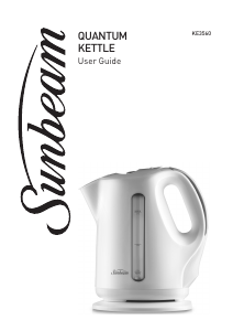 Manual Sunbeam KE3560 Kettle