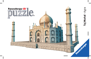 Handleiding Ravensburger Taj Mahal 3D Puzzel
