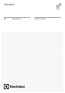 Bedienungsanleitung Electrolux TWSL6IE301 Trockner