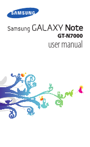 Handleiding Samsung GT-N7000 Galaxy Note Mobiele telefoon