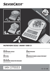 Manual SilverCrest IAN 270053 Kitchen Scale