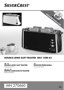 Manual SilverCrest IAN 270660 Toaster