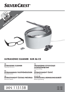 Manual SilverCrest SUR 46 C2 Ultrasonic Cleaner