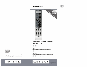 Handleiding SilverCrest IAN 113023 Afstandsbediening