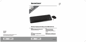 Bedienungsanleitung SilverCrest IAN 113892 Tastatur