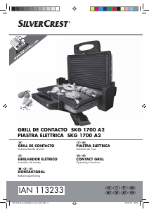 Manuale SilverCrest IAN 113233 Grill a contatto