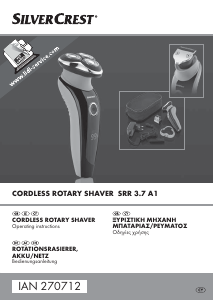 Manual SilverCrest IAN 270712 Shaver