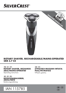 Manual SilverCrest SRR 3.7 C4 Shaver