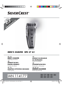 Kullanım kılavuzu SilverCrest SFR 37 A1 Tıraş makinesi