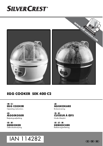 Manual SilverCrest SEK 400 C2 Egg Cooker