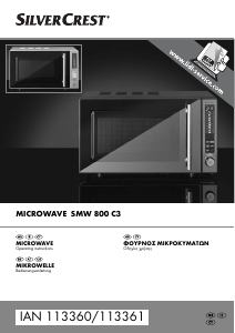 Manual SilverCrest IAN 113361 Microwave