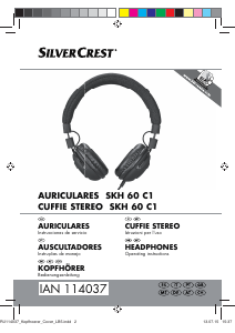 Manual de uso SilverCrest SKH 60 C1 Auriculares