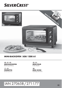 Bedienungsanleitung SilverCrest IAN 270658 Backofen