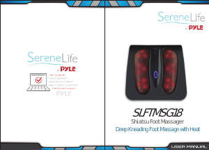 Handleiding SereneLife SLFTMSG18 Massageapparaat