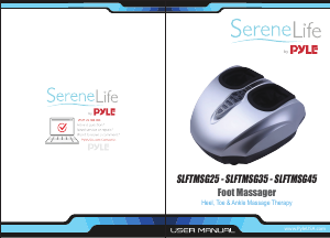 Handleiding SereneLife SLFTMSG35 Massageapparaat