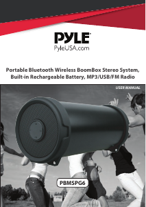 Manual Pyle PBMSPG6 Speaker