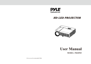 Manual Pyle PRJD903 Projector