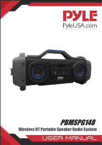 Manual Pyle PBMSPG148 Stereo-set