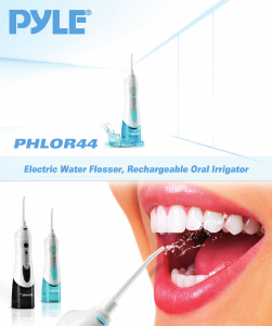 Manual Pyle PHLOR44WT Flosser