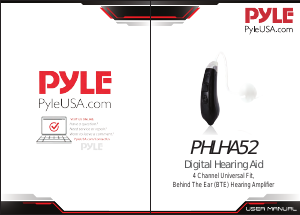 Handleiding Pyle PHLHA52.7 Hoortoestel