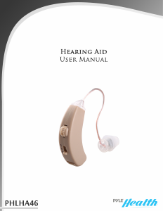 Manual Pyle PHLHA46 Hearing Aid