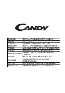 Návod Candy CBG625/1W Digestor