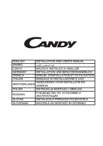 كتيب مدخنة موقد طبخ CBG625/1N Candy