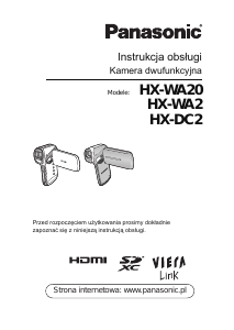 Instrukcja Panasonic HX-WA20EG Kamera