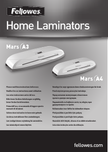 Bruksanvisning Fellowes Mars A3 Lamineringsmaskin