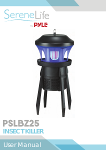 Manual SereneLife PSLBZ25 Pest Repeller