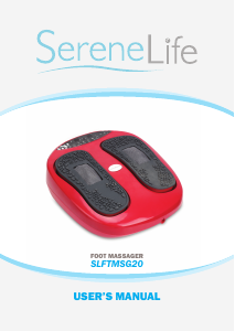 Manual SereneLife SLFTMSG20 Massage Device