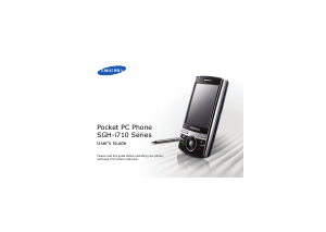 Manual Samsung SGH-I710 Mobile Phone