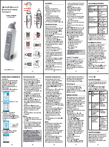 Manual Pyle PHTM20BTBL Thermometer