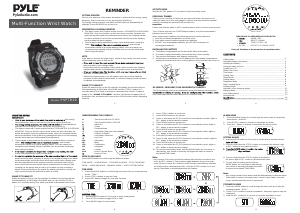 Handleiding Pyle PSPTR19PN Sporthorloge