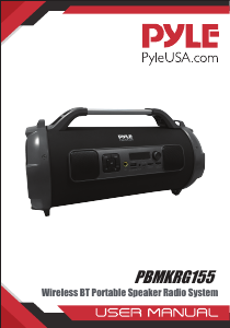 Manual Pyle PBMKRG155 Speaker