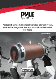 Manual Pyle PBMSPG16 Speaker