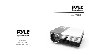 Manual Pyle PRJG65 Projector