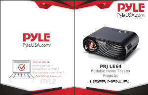 Manual Pyle PRJLE64 Projector