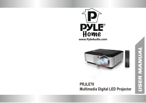 Manual Pyle PRJLE78 Projector