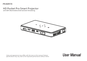 Manual Pyle PRJWIFI70 Projector