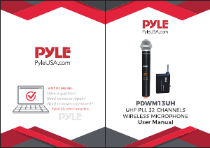 Manual Pyle PDWM13UH Microphone