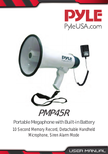 Manual Pyle PMP45R Megaphone