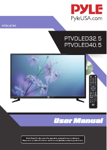 Handleiding Pyle PTVDLED32.5 LED televisie