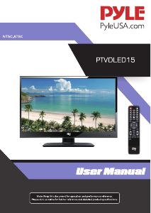 Handleiding Pyle PTVLED15 LED televisie