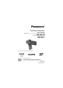 Manual Panasonic HX-DC10EB Camcorder