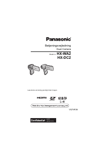 Brugsanvisning Panasonic HX-WA2EC Videokamera