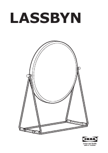 Instrukcja IKEA LASSBYN Lustro