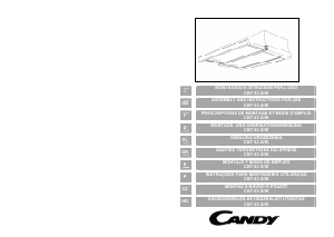 Manuál Candy CBT 63 X Odsavač par