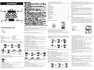 Manual Anyrun PATW19BK Sports Watch